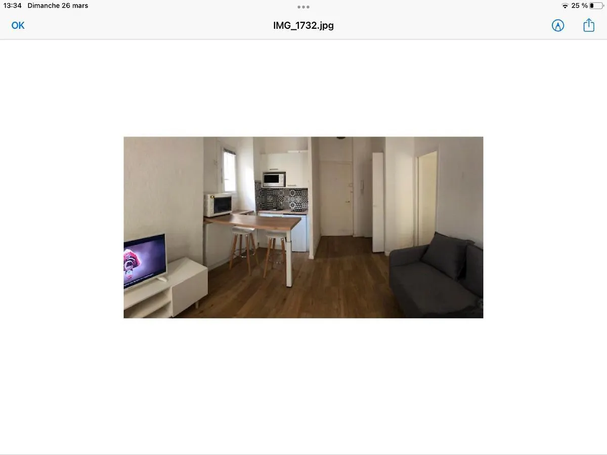 Apartment T2 50 M De La Mer Quartier Mourillon Toulon